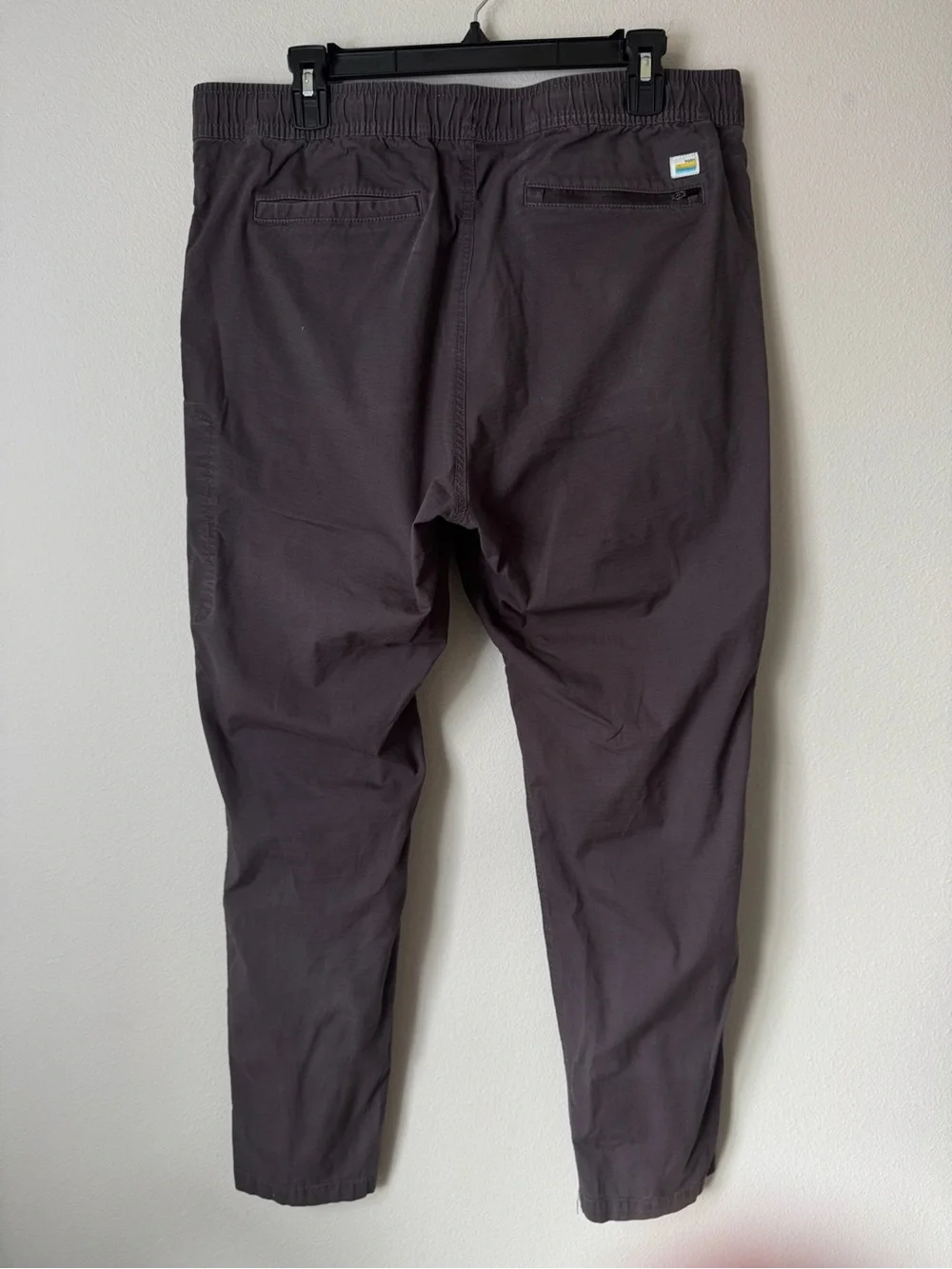 Vuori Ripstop Climber Pants Men’s XL Charcoal Elastic Drawstring Casual Jogger